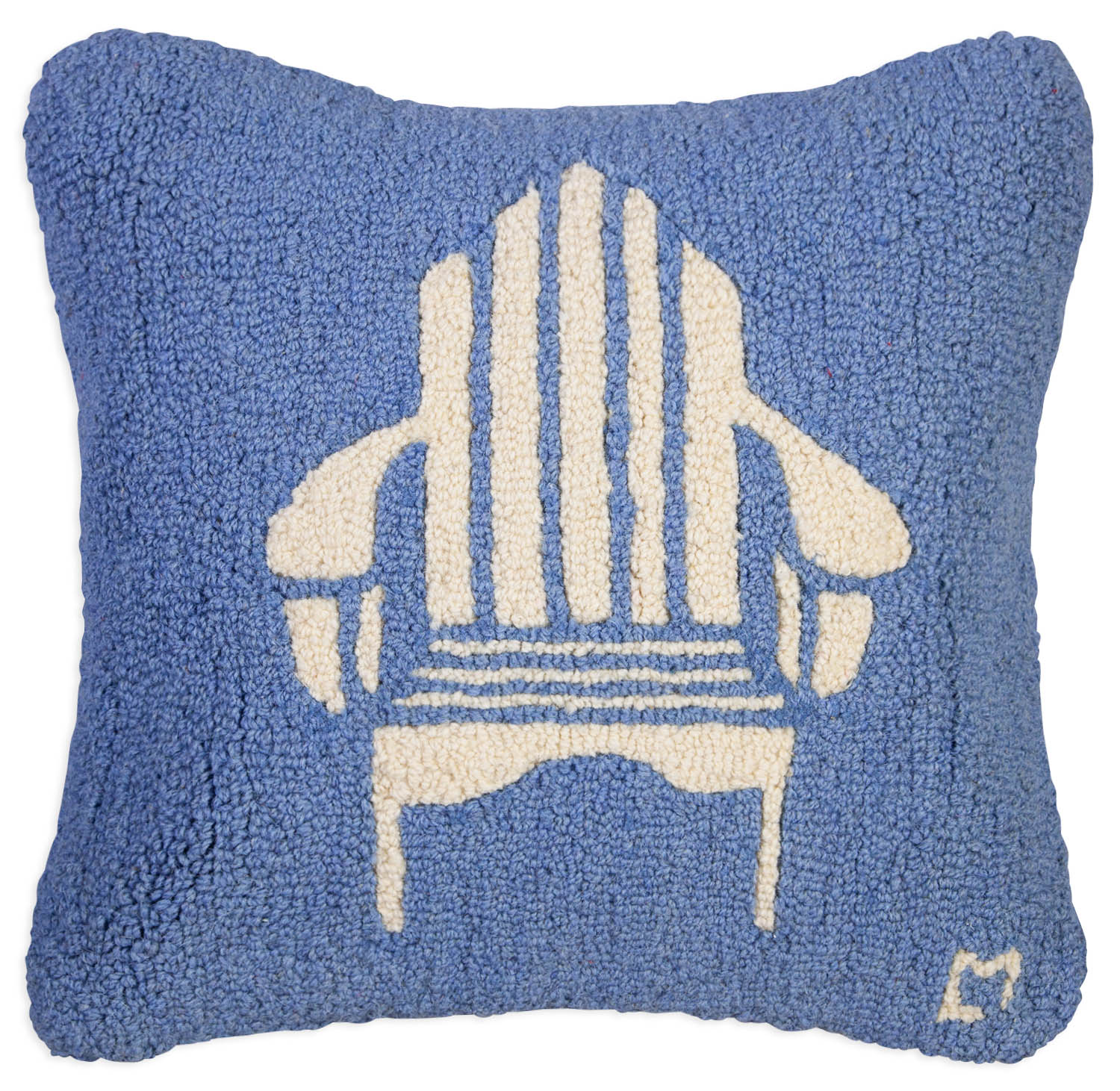 Picture of Adirondack Chair on Blue