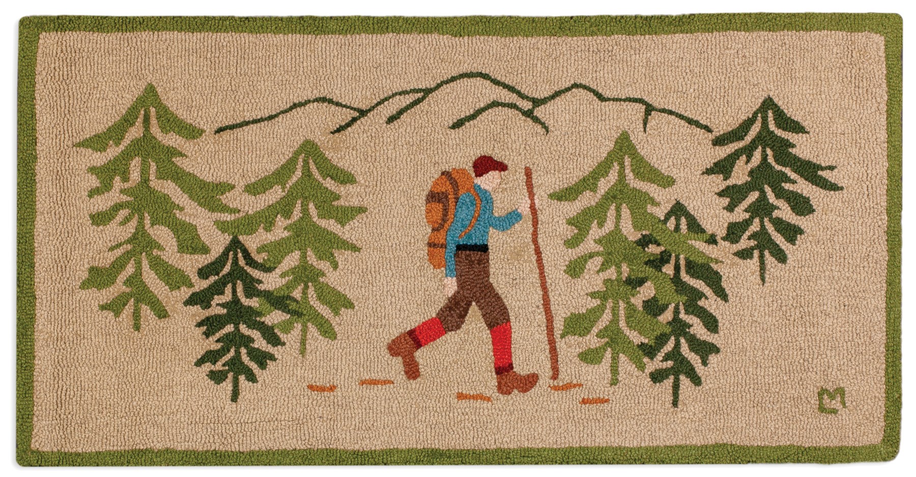 Picture of Mountain Range Hiker