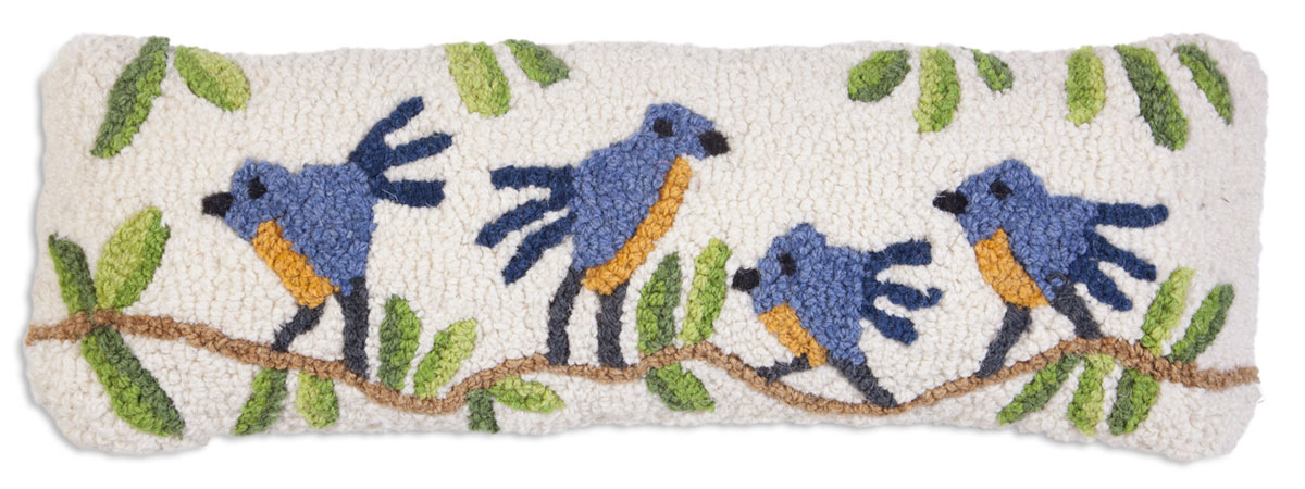 Picture of Blue Birds on a Branch 